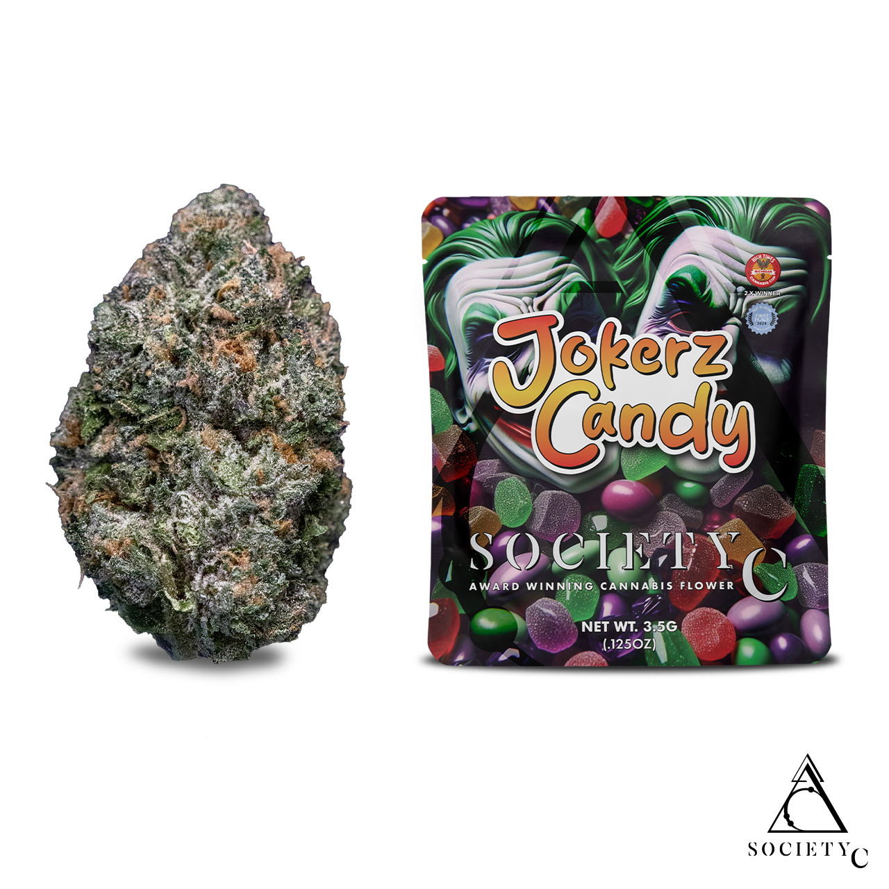 Photograph of product: Society C | Jokerz Candy | 3.5g