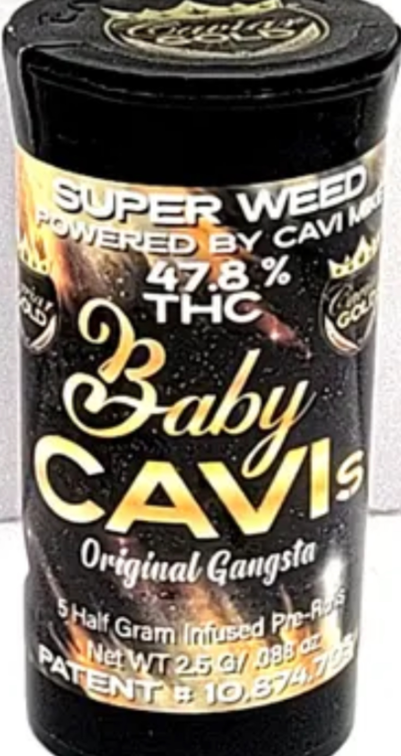 Photograph of product: OG Gangsta - Baby Cavi Infused