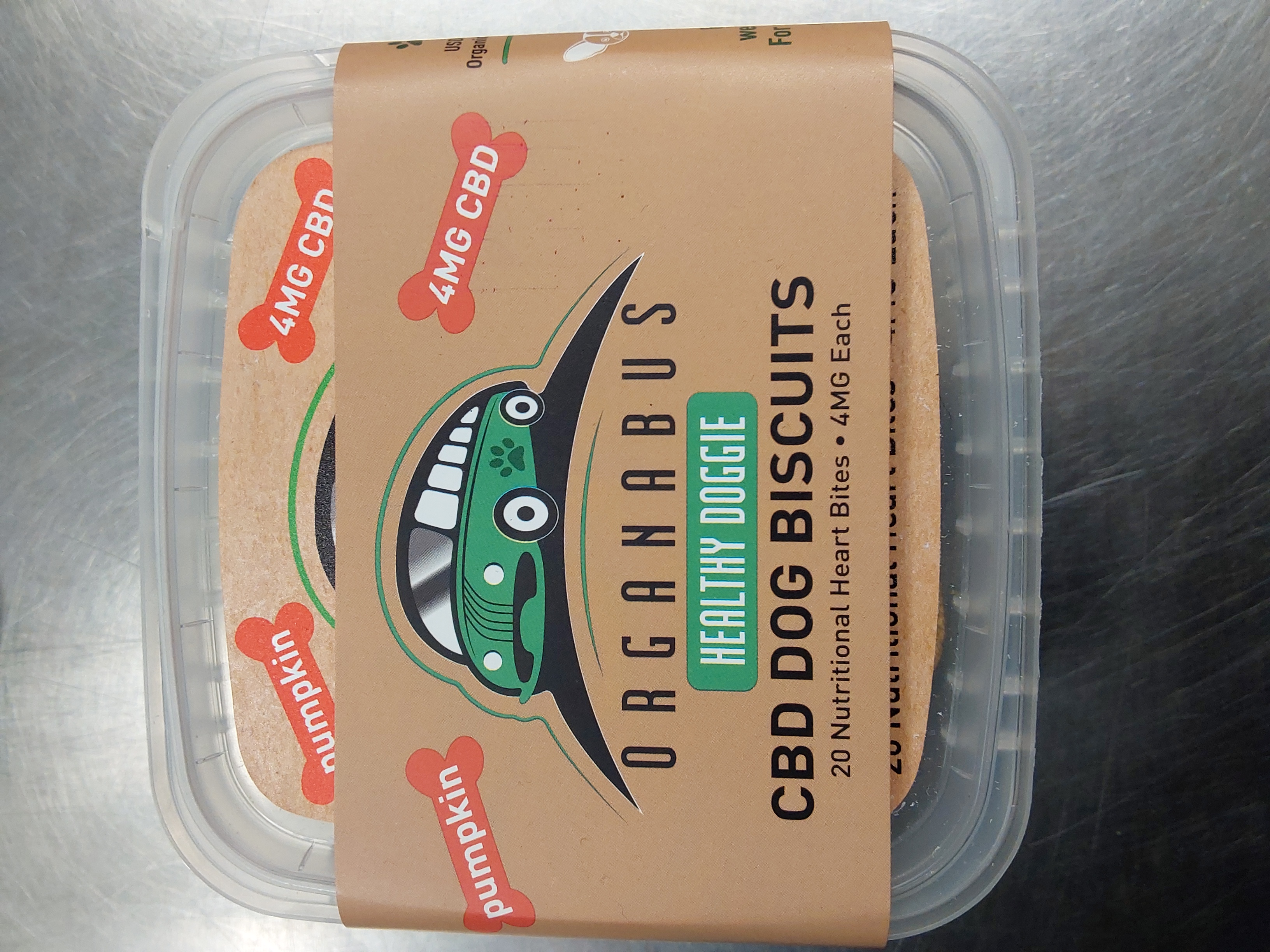 Photograph of product: CBD - DOGGIE BIZKITS 4MG