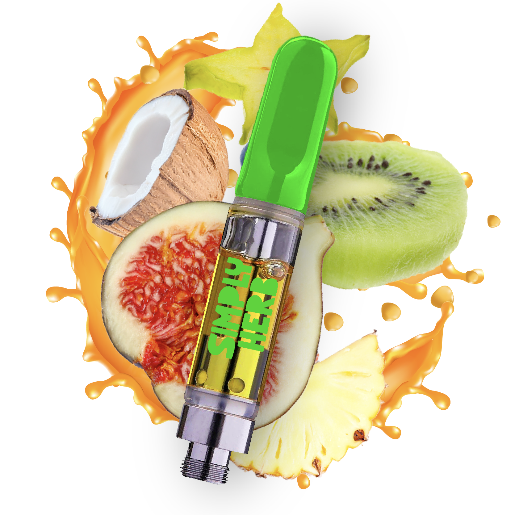 Photograph of product: Tropical Thunder | Distillate Cartridge | 1g (H)