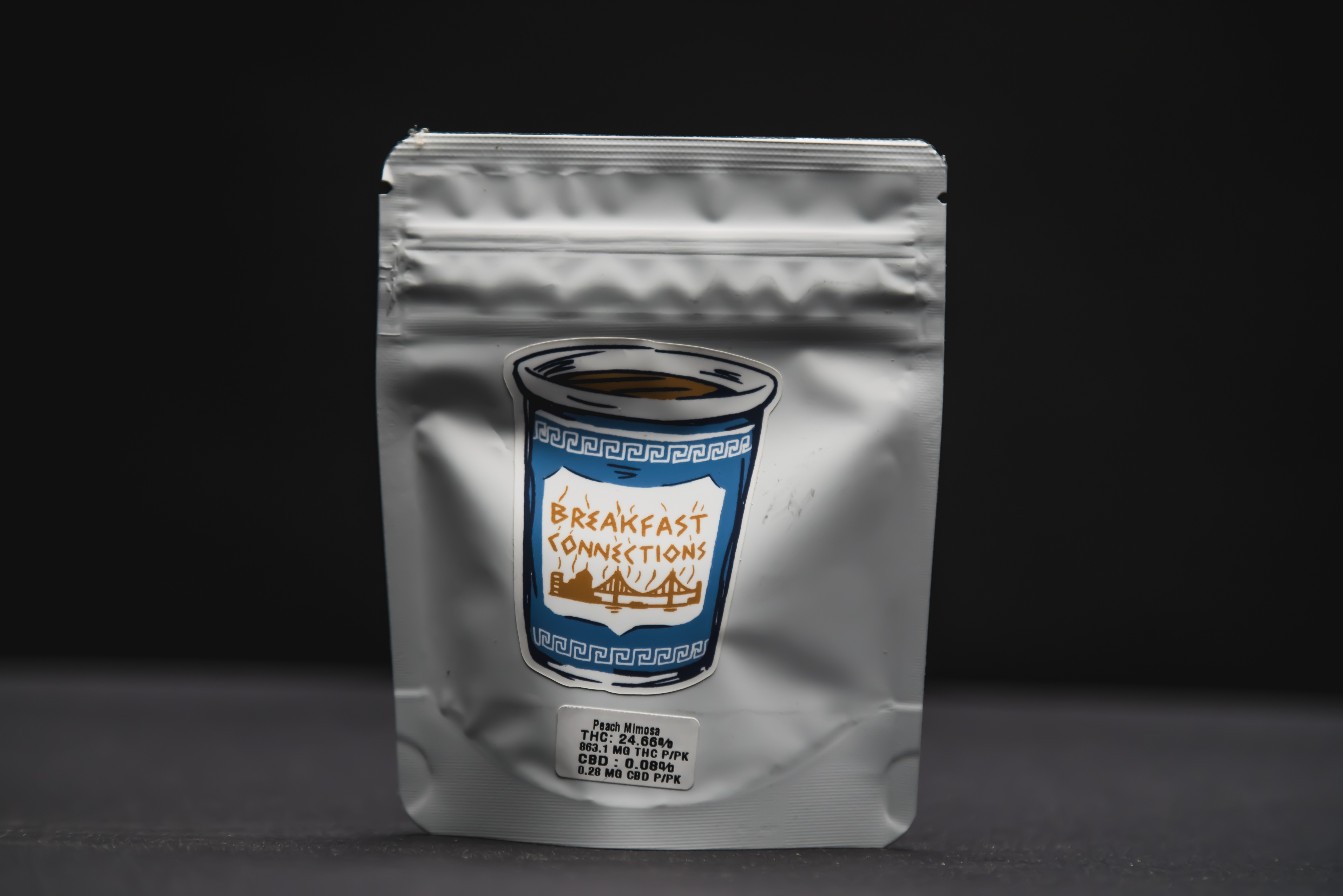 Photograph of Product: Peach Mimosa | 3.5g Flower