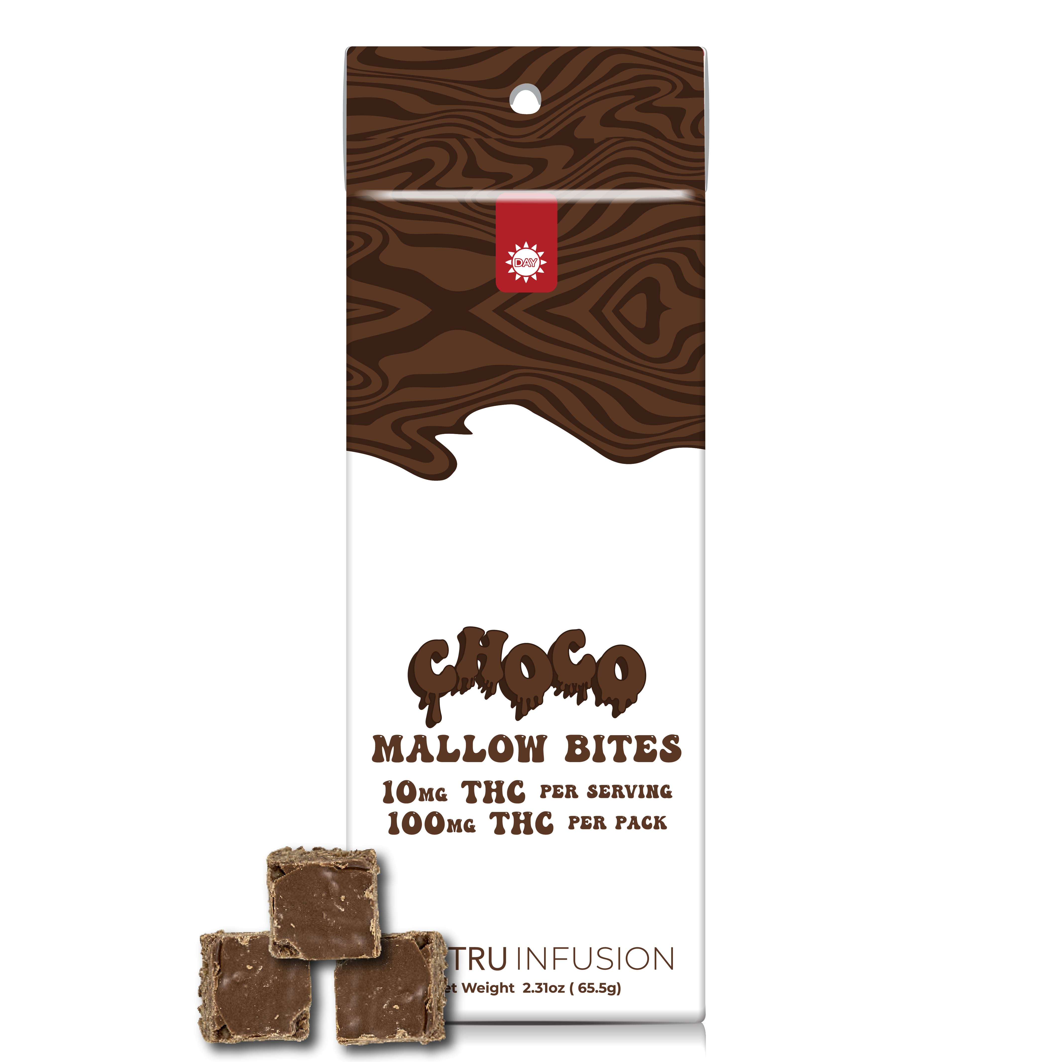 Photograph of product: Choco Mallow Bites Day | 10 x 10mg
