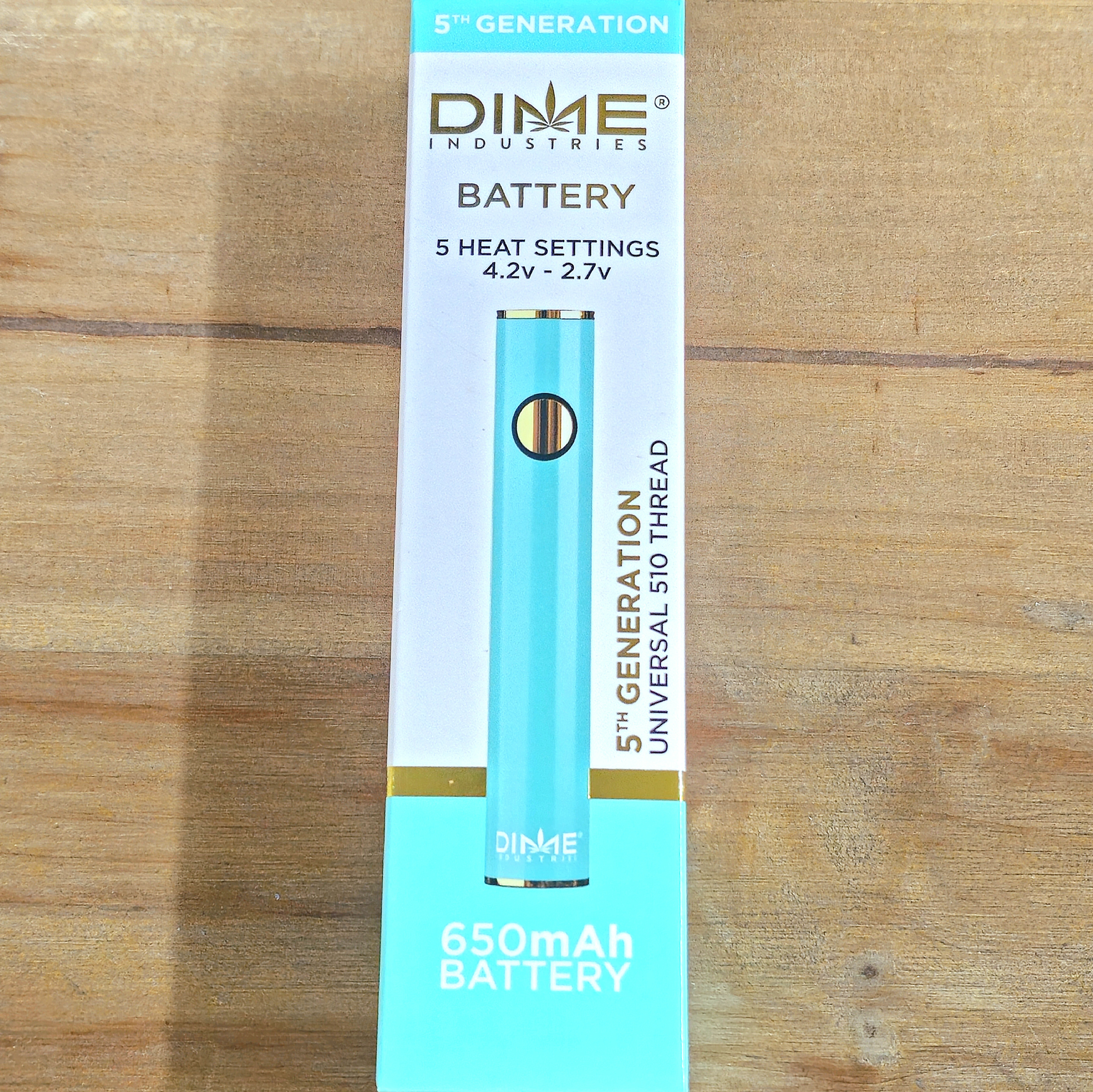Photograph of product: DIME | Blue 510 Battery | 3215