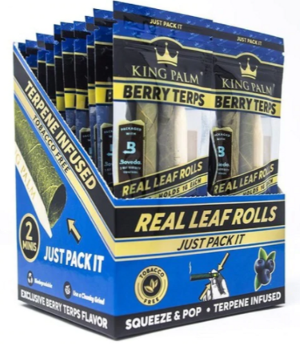 Photograph of product: Mini Berry Terps Wraps | 2 Pack | King Palm