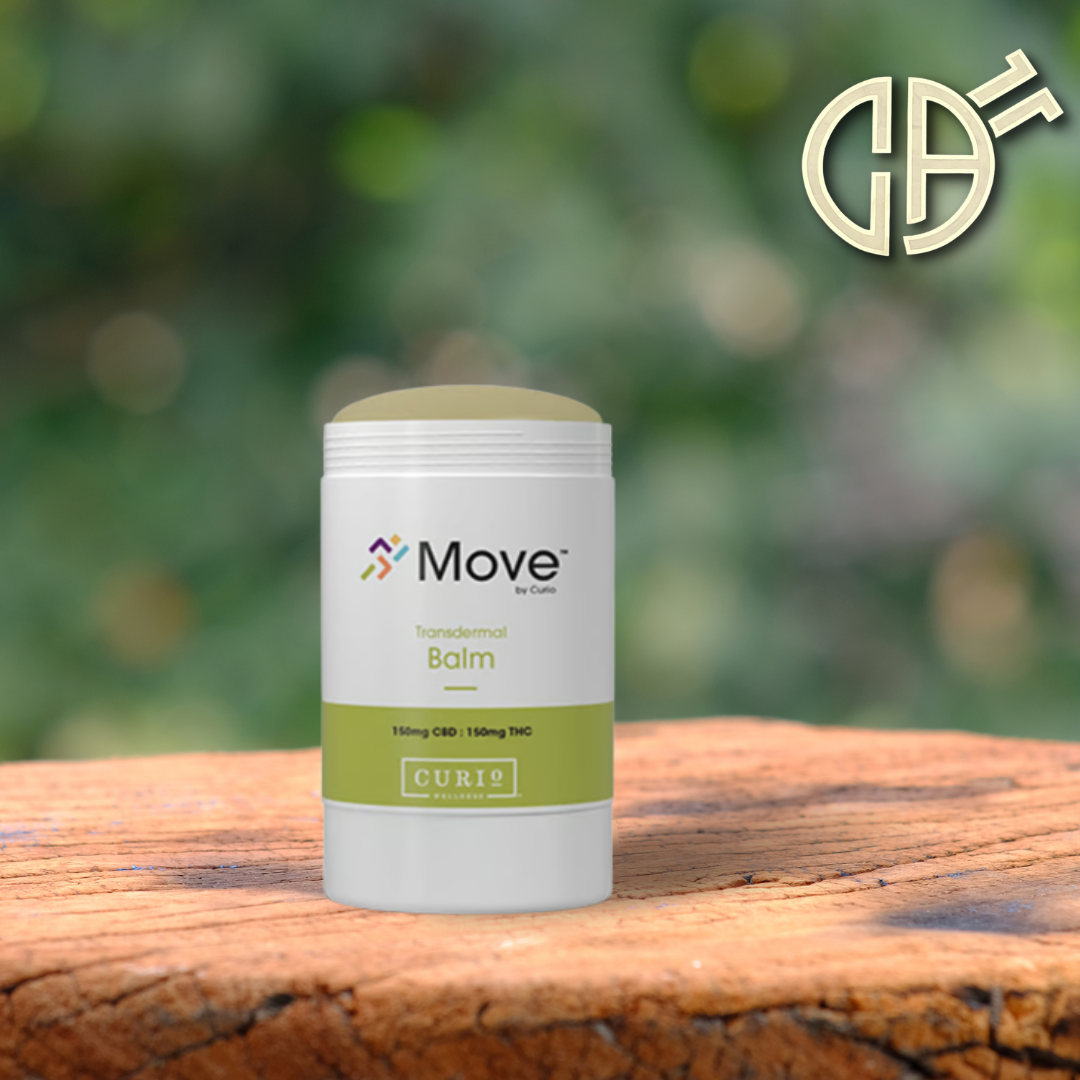 Photograph of product: Curio | 1:1 Pain Transdermal Balm | 300mg