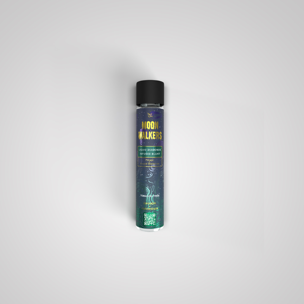 Photograph of product: Supreme Diesel | 1g | Liquid Diamonds Infused Pre-Roll | Moon Walkers