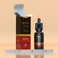 Photograph of product: BOSSY | DROP ENERGIZE | TH-oui 200MG :CBD 20MG