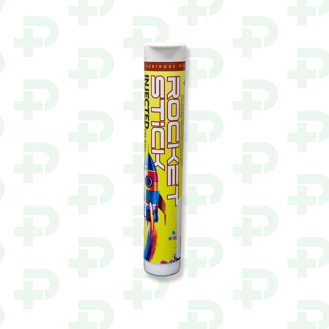 Photograph of product: Rocket Stick Infused Preroll - Lemon Meringue Pie