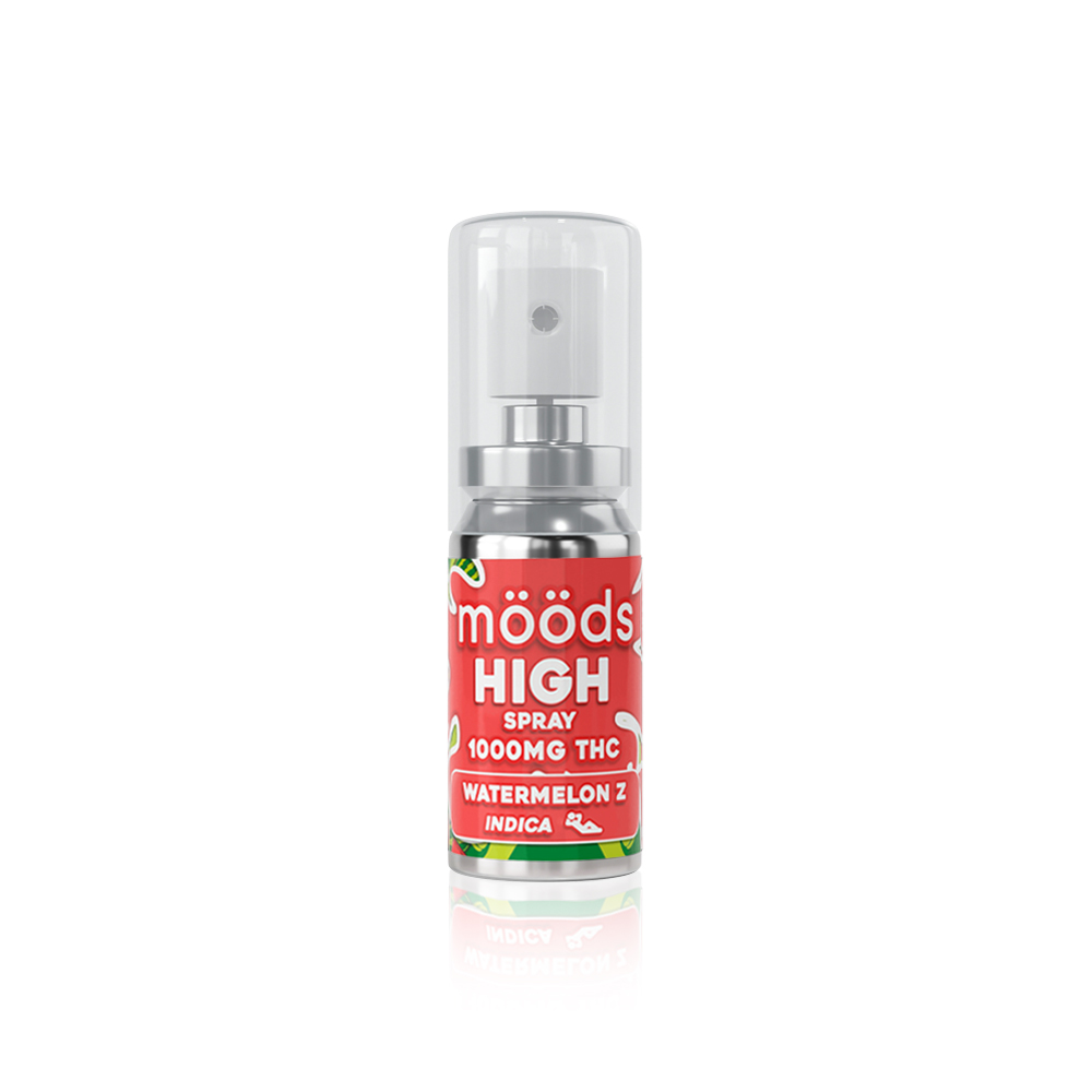 Photograph of product: MOODS - Tincture - Watermelon Z - Spray - 1000MG