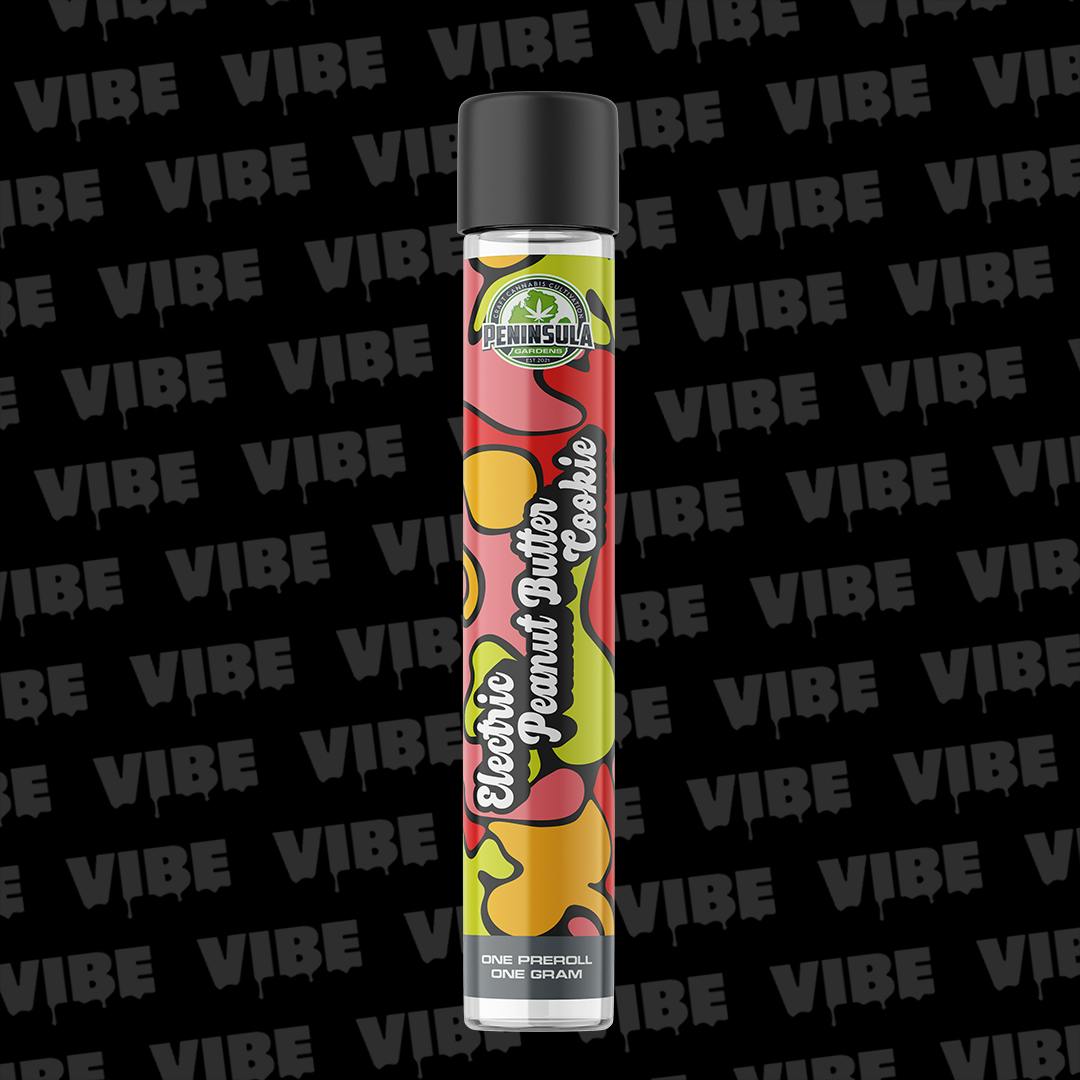 Photograph of product: AU Peninsula: Electric Peanut Butter Cookies (H) Preroll