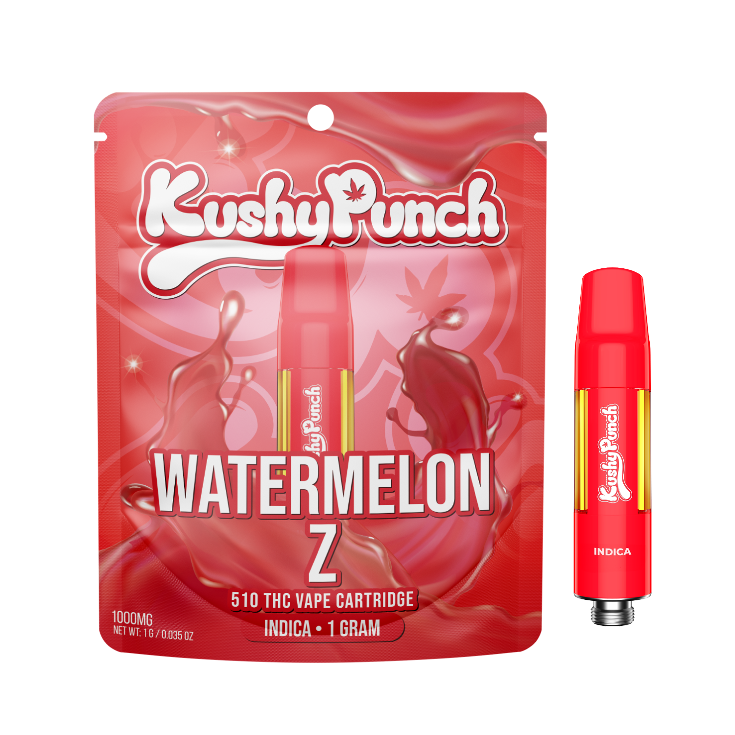 Photograph of product: Kushy Punch Watermelon Z Cartridge Rec