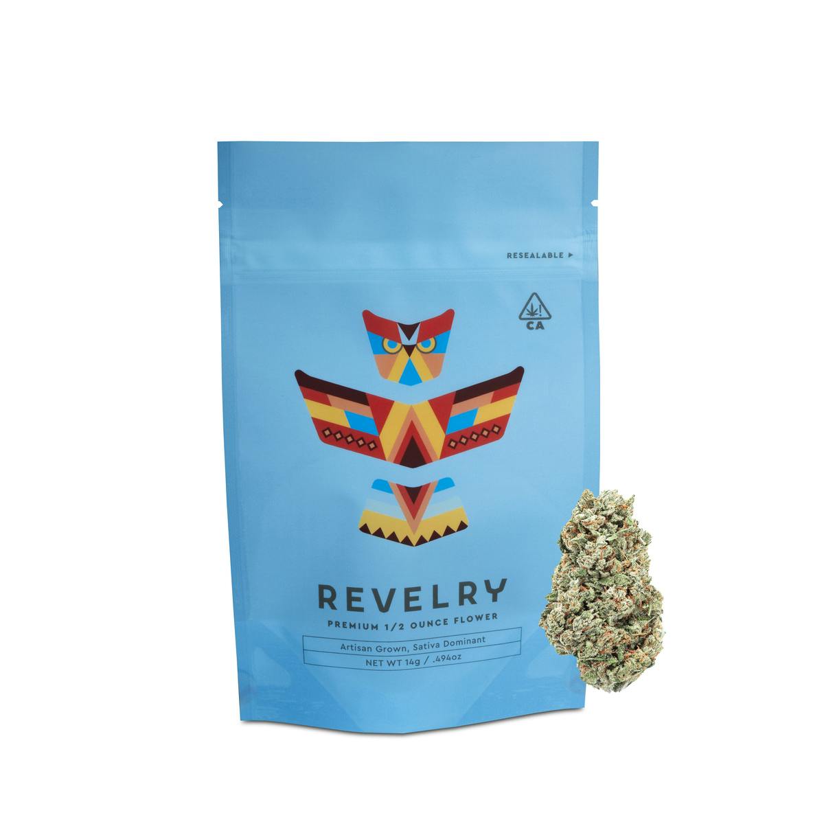 Photograph of product: Revelry Smalls 14g Lost Coast Haze