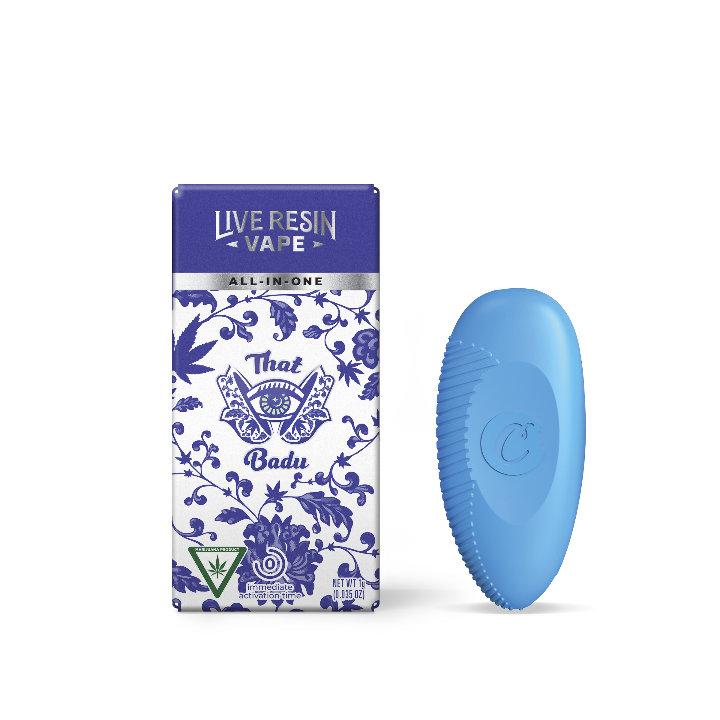 Photograph of product: Cookies - Live Resin Disposable - That Badu (1g)