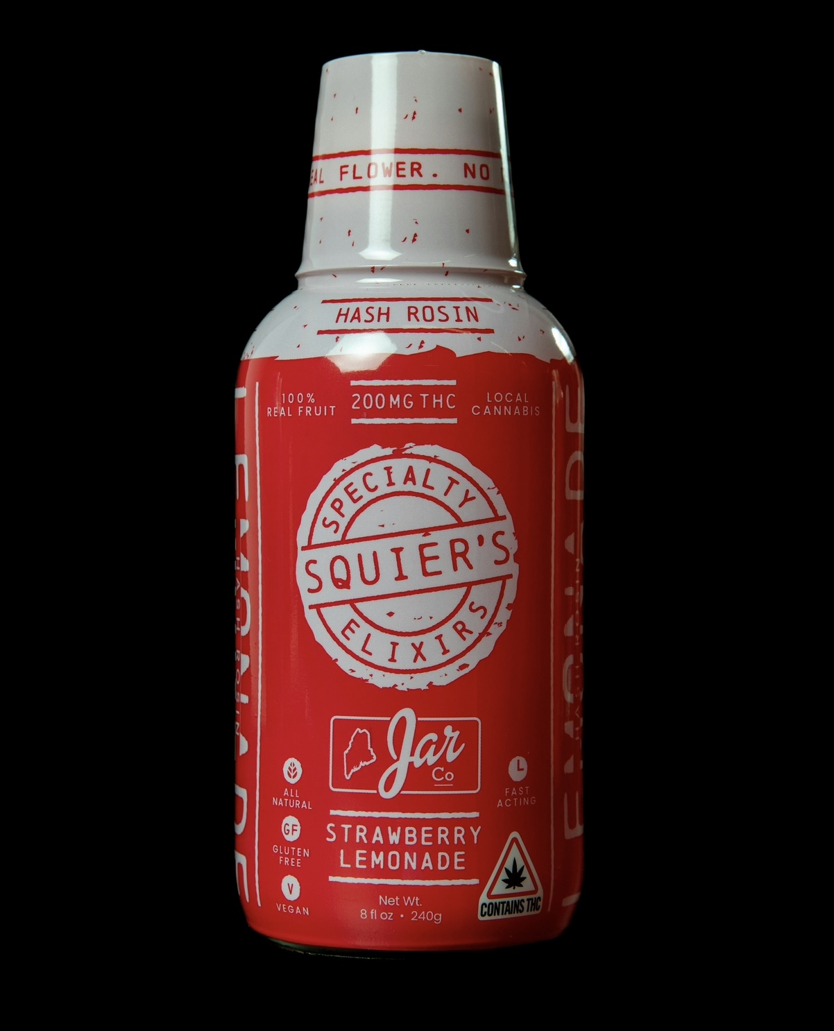 Photograph of product: Squiers RTD Strawberry Lemonade 200mg