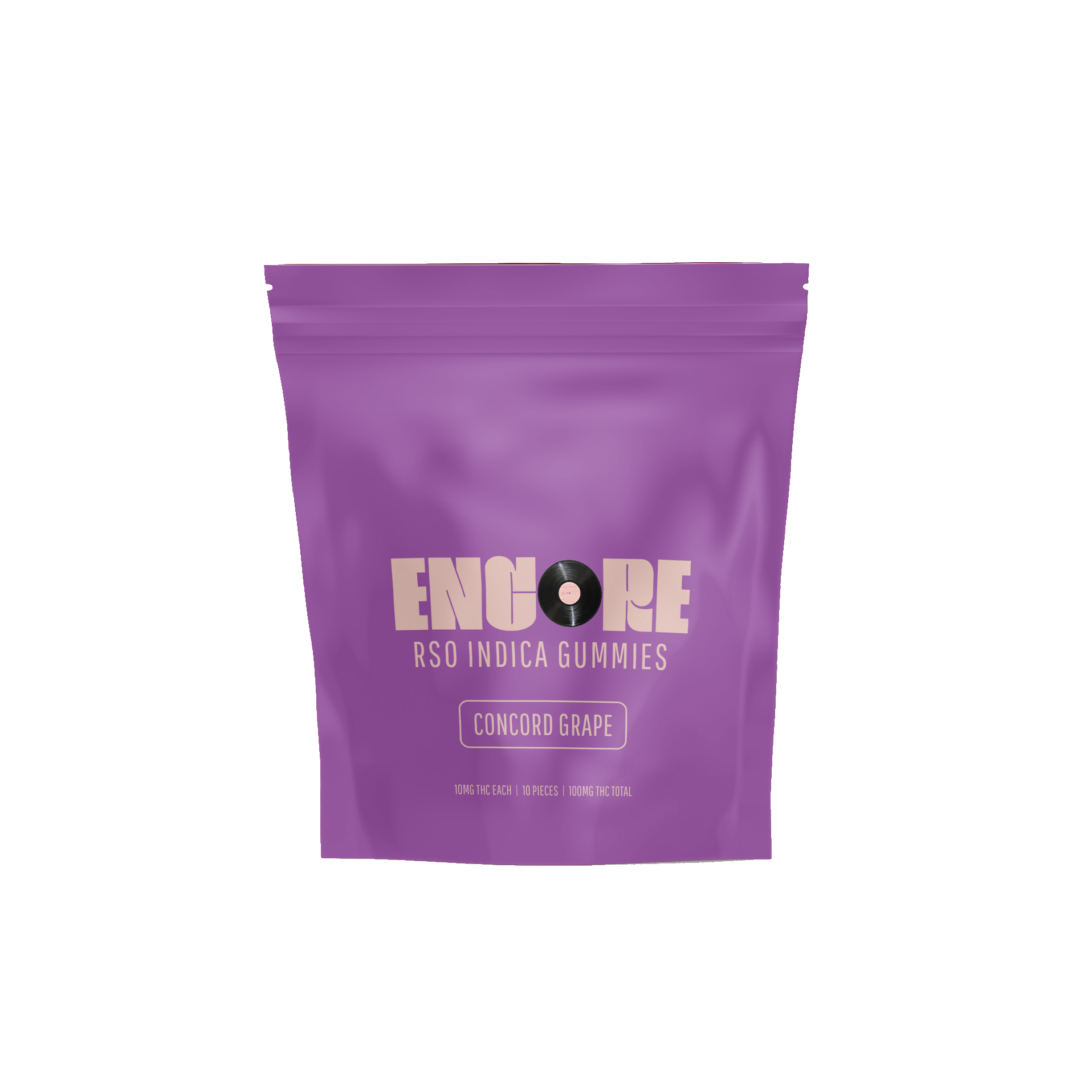 Photograph of product: Encore | RSO Concord Grape | Soft Lozenges | 10 Pack 100mg