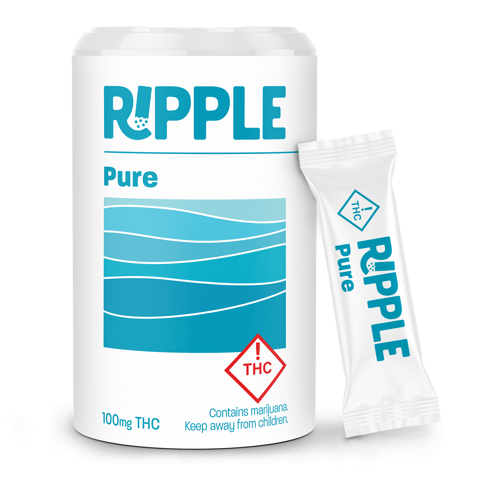 Photograph of product: Ripple | Pure 10 - 100mg