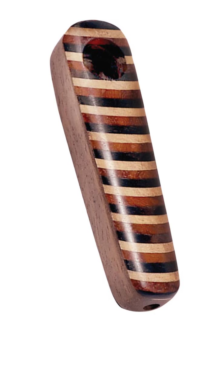 Photograph of product: Striped Wood Pipe