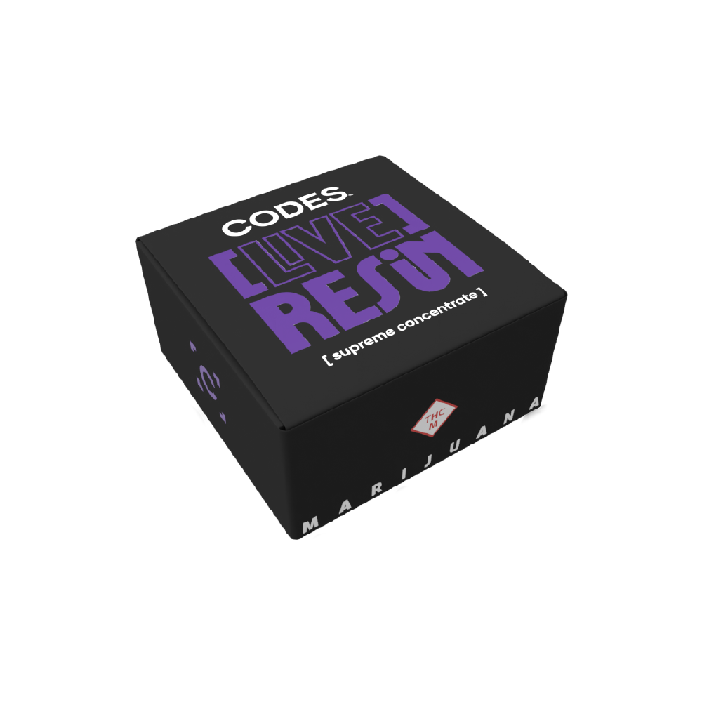 Photograph of product: CODES - RESIN LIVE - 1G - BLUE DREAM - Oui'd