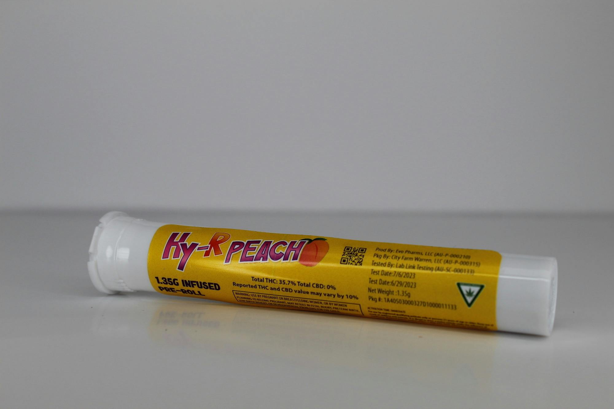 Photograph of product: Hy-R | Peach | 1.35 g