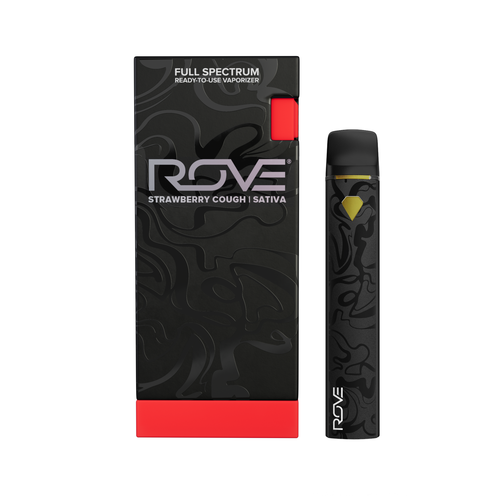 Photograph of product: Strawberry Cough Melted Diamond Vaporizer kit 1g