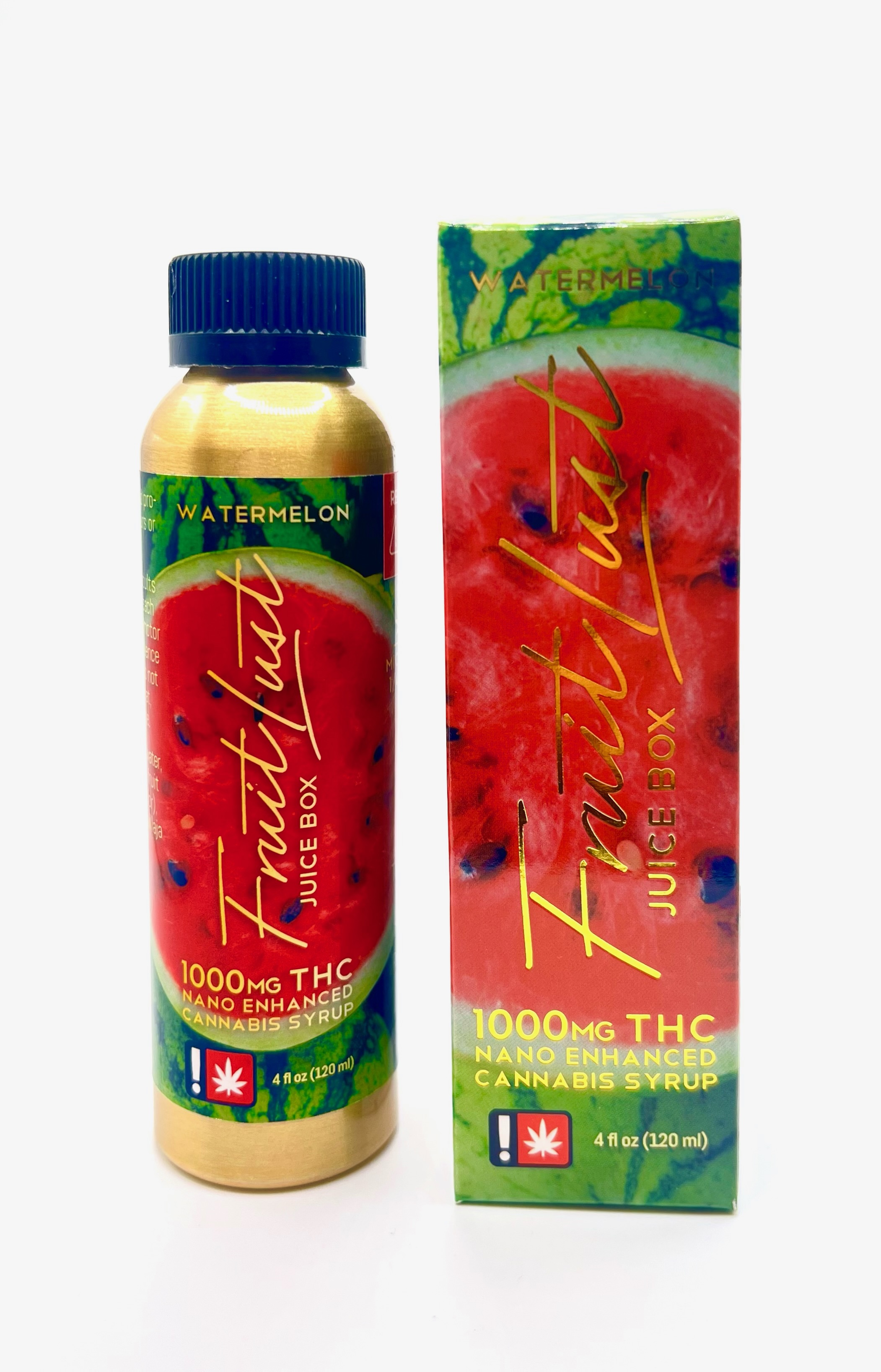 Photograph of product: Fruit Lust | Watermelon | TH-oui | 1,000mg Nano Syrup