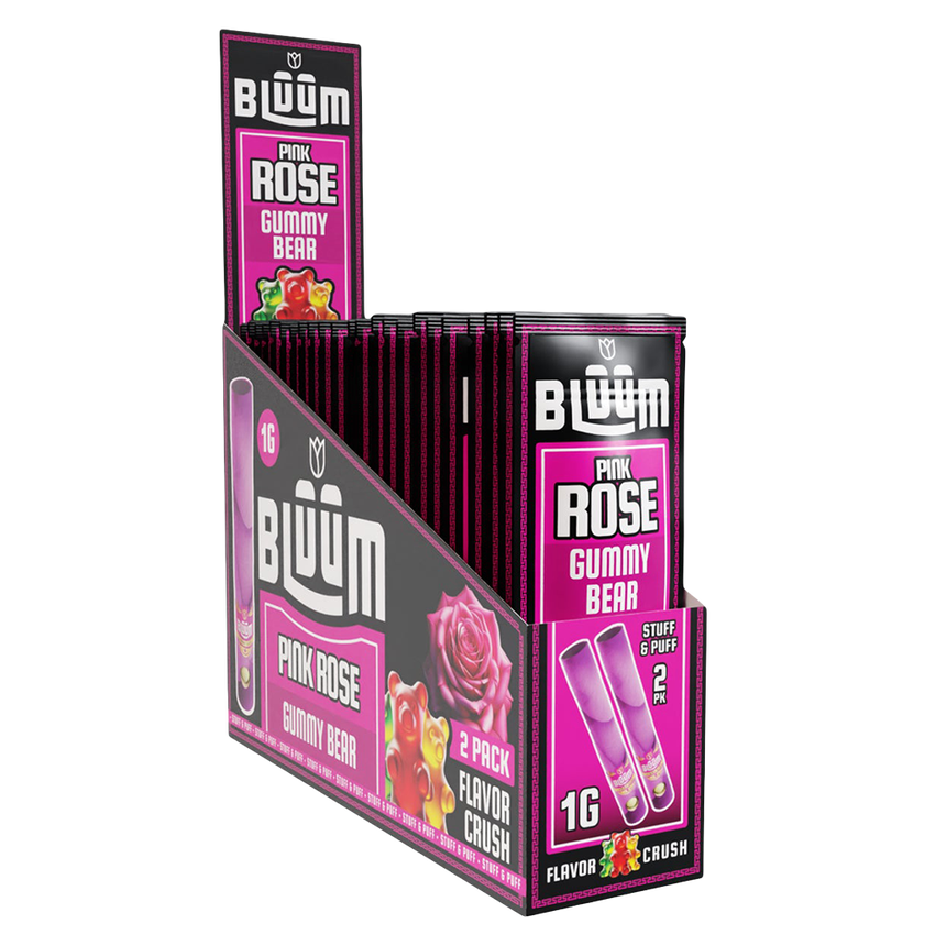 Photograph of product: Bluum - Wild Flower Cones | Pink Rose Gummy Bear 2pc