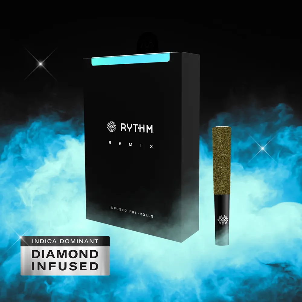Photograph of product: Rythm Watermelon Z (I) Infused Pre-Roll Pack 0.5g 5pk