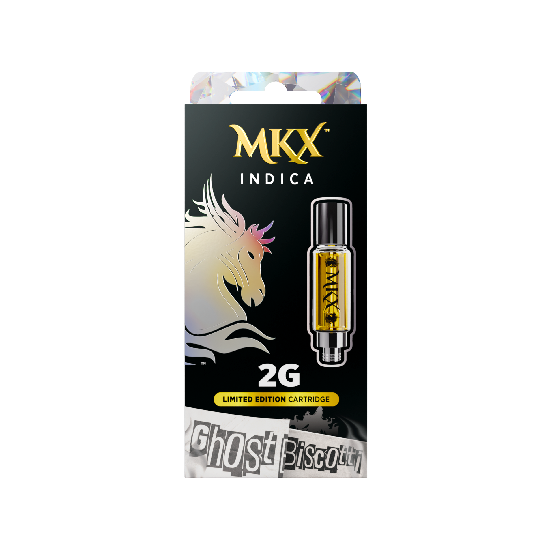 Photograph of product: MKX | Ghost Biscotti | 2g | Cartridge