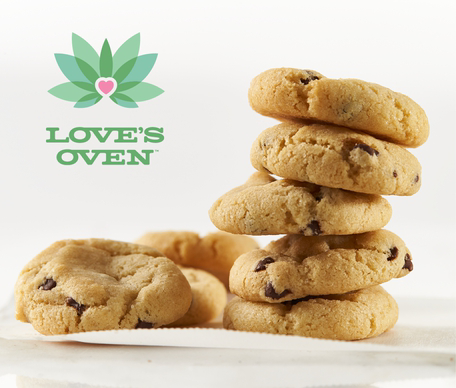 Photograph of product: Love's Oven (H) Solventless Chocolate Chip Cookies 10pk 100mg