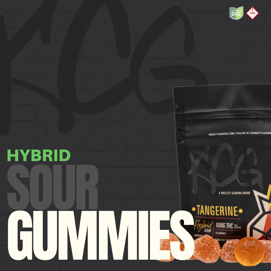 Photograph of product: Sour Tangerine Gummies 10-pack | 100mg