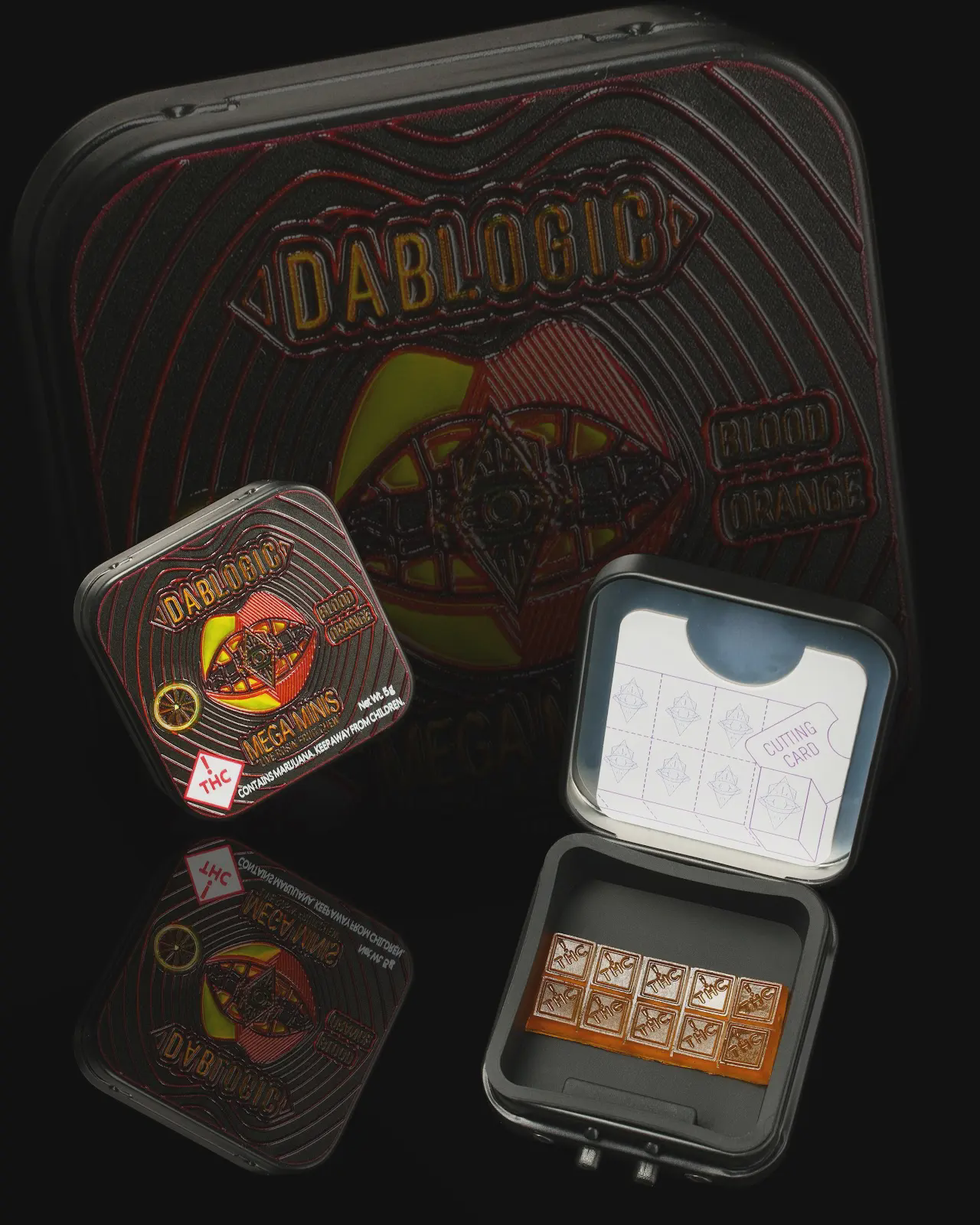 Photograph of product: Dablogic - 100mg Mega Minis - - Twilight Berry