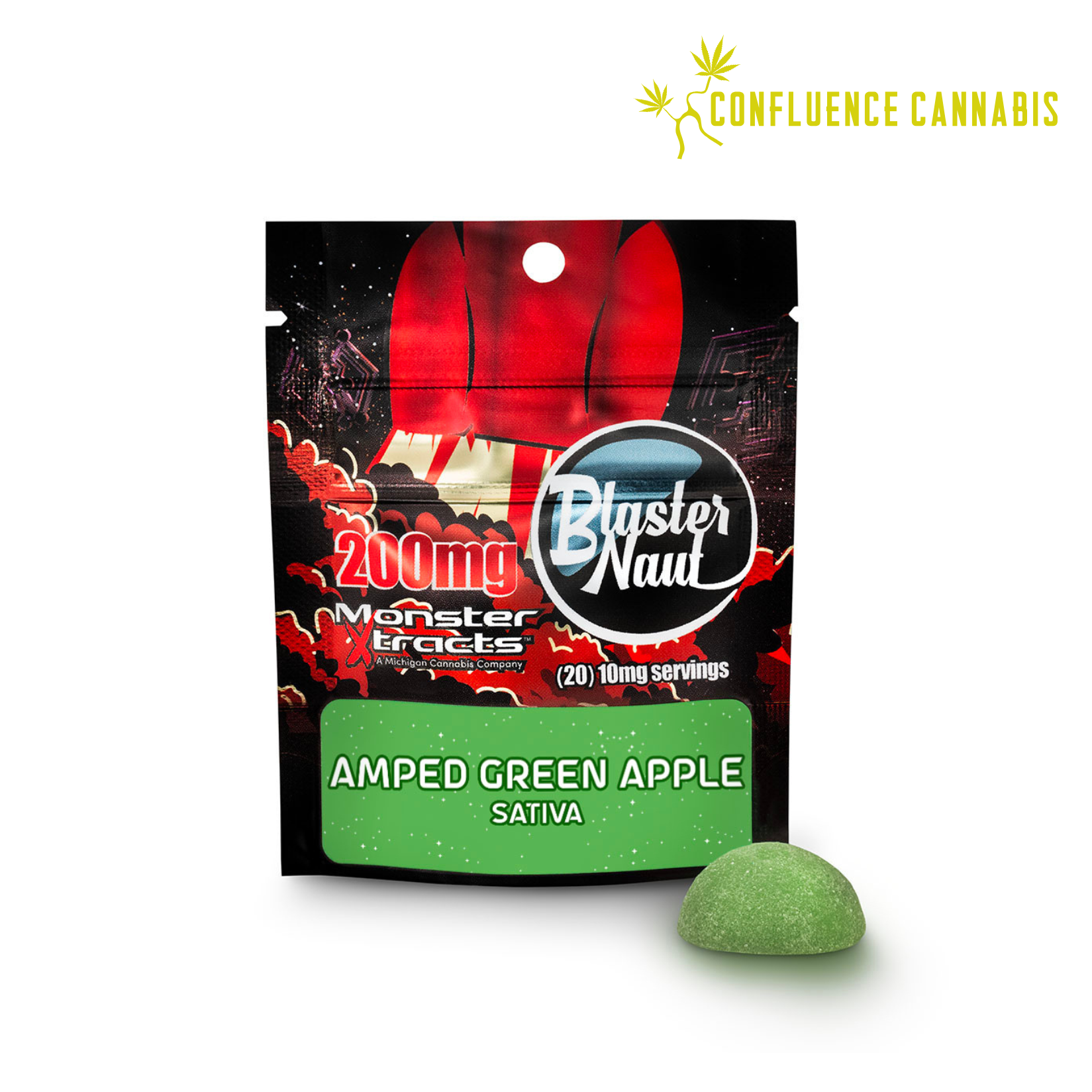 Photograph of Product: Amped Green Apple (1 Piece)