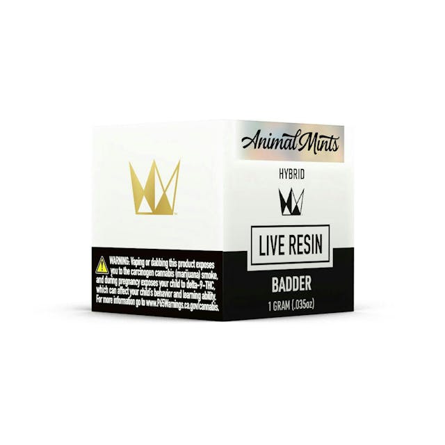 Photograph of product: Animal Mints | 1g Live Resin Badder