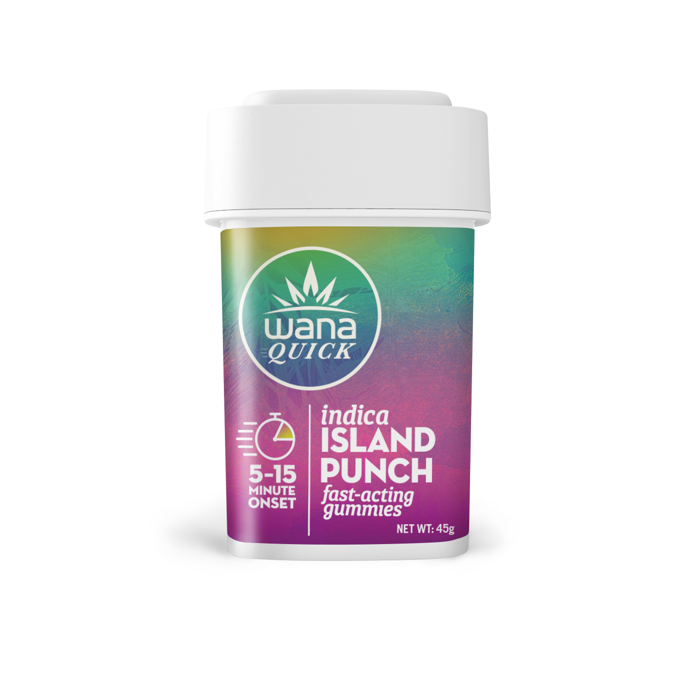Photograph of product: Island Punch Quick Gummies T4.75 (00166) 20pk