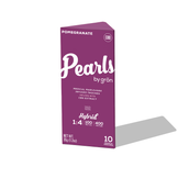 Photograph of product: Pearls Ratioed Pomegranate Troches 100mg (10mg ea | 10-Pack)
