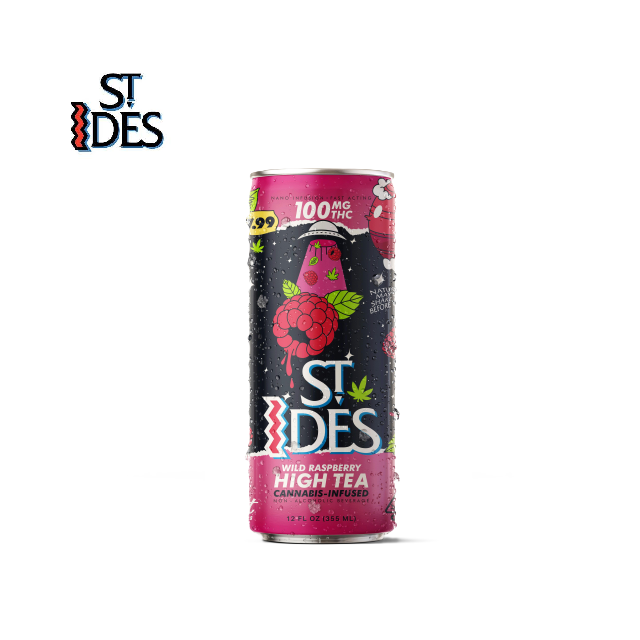 Photograph of product: WILD RASPBERRY 100MG TEA