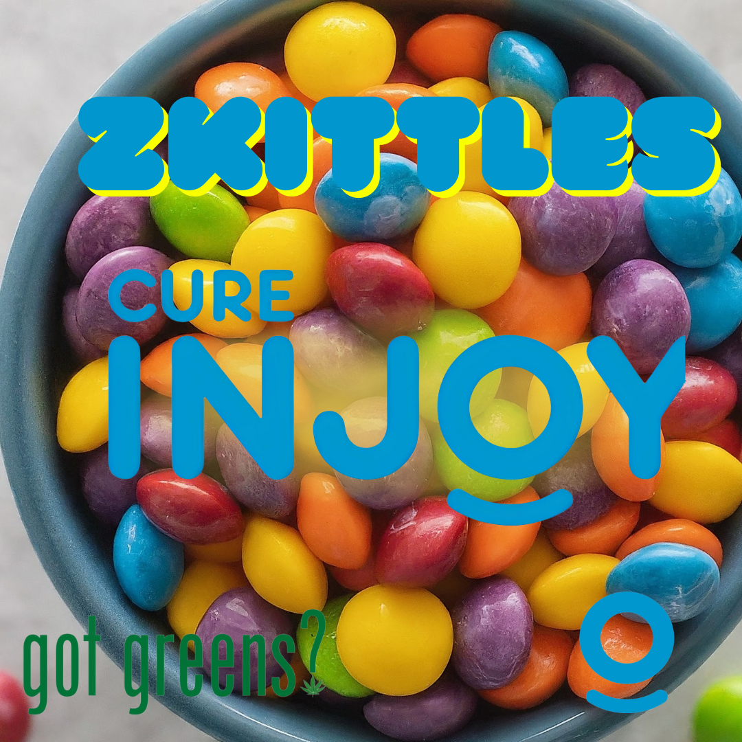 Photograph of product: Cure Injoy - Zkittles Disposable Vape