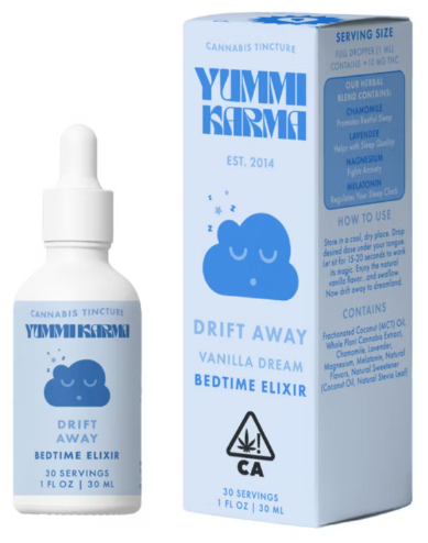 Photograph of product: YUMMI KARMA DRIFT AWAY $50 | NON-OUID! ACCESSORY $35 | OUID! GOOD $5 | EXCISE TAX $0.75