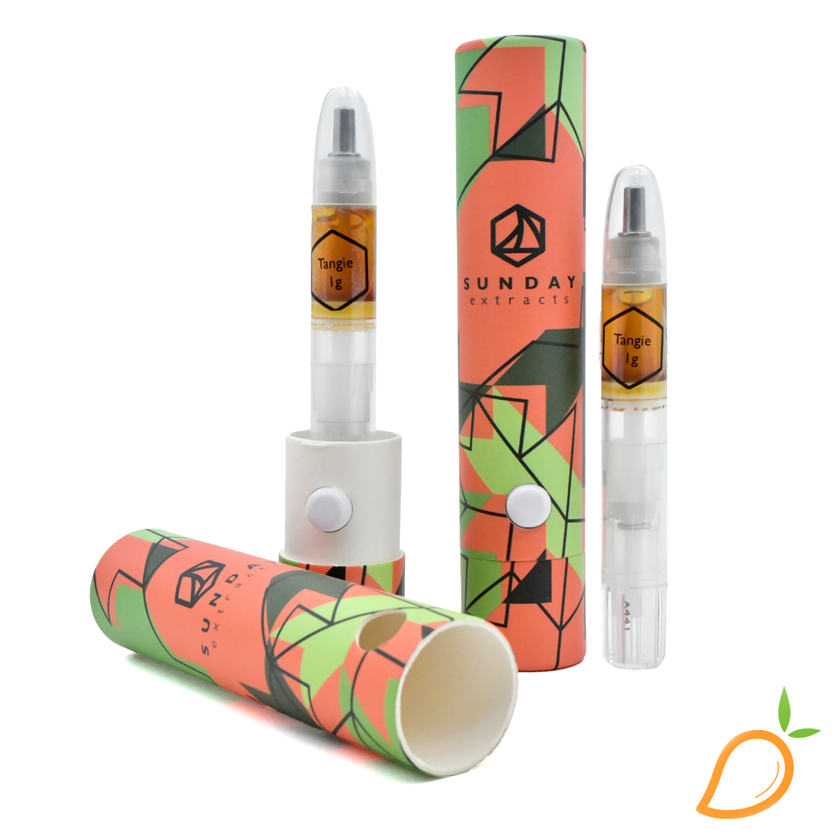 Photograph of Product: 1g Guava Gelato Klik Syringes Sunday Extracts