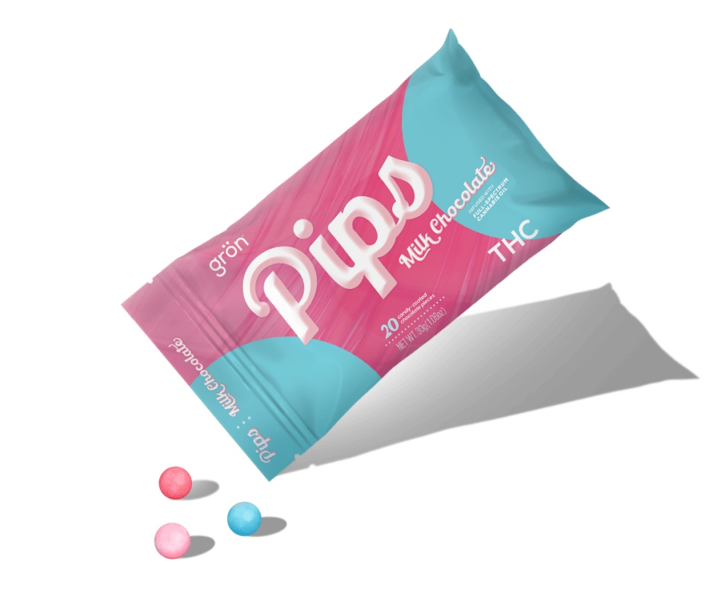 Photograph of product: Gron | Pips | Milk Chocolate