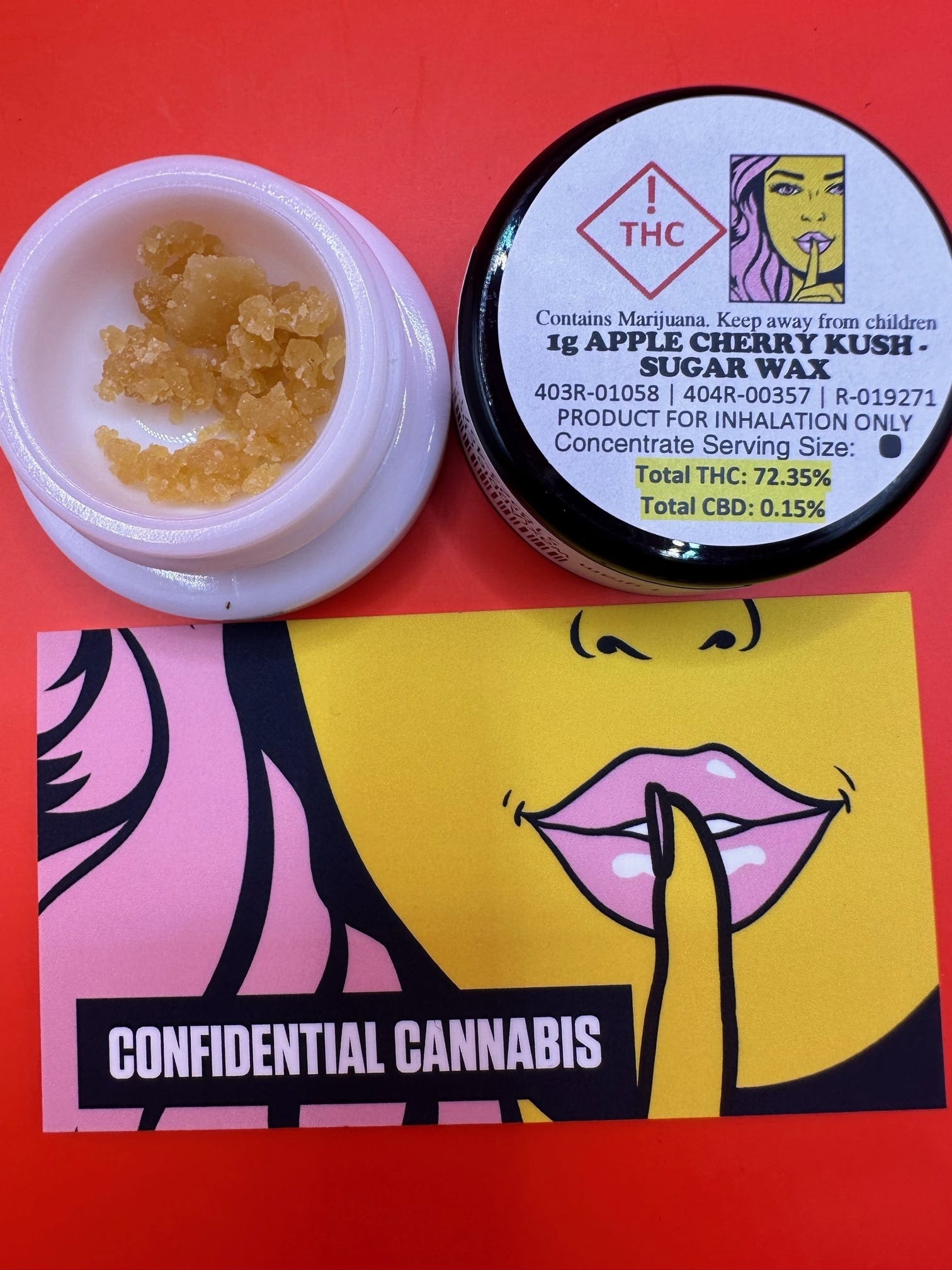 Photograph of product: Apple Cherry Kush 1g
