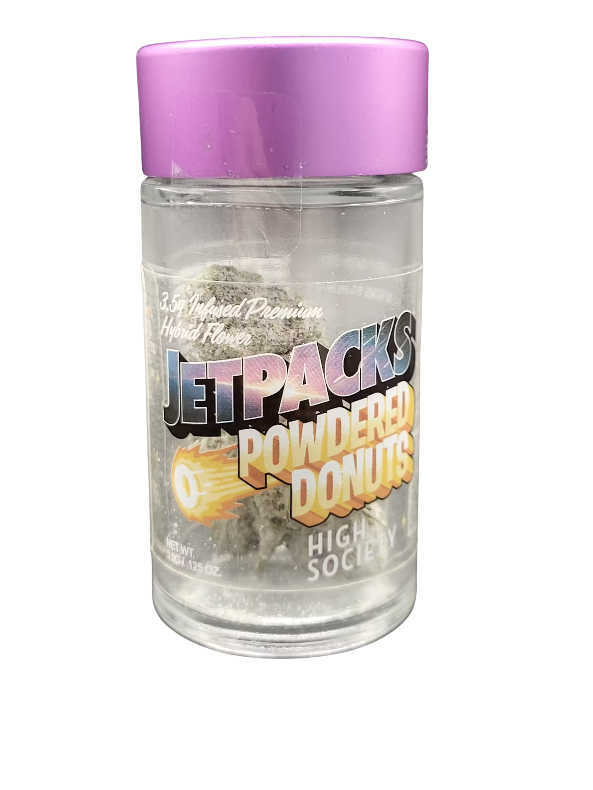 Photograph of product: Jetpacks - High Society - Infused Flower - 3.5g