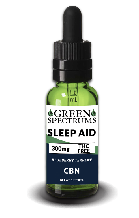 Photograph of Product: Oral Liquids | Green Spectrums | Sleep Aid Oil | 300mg | CBN | THC FREE