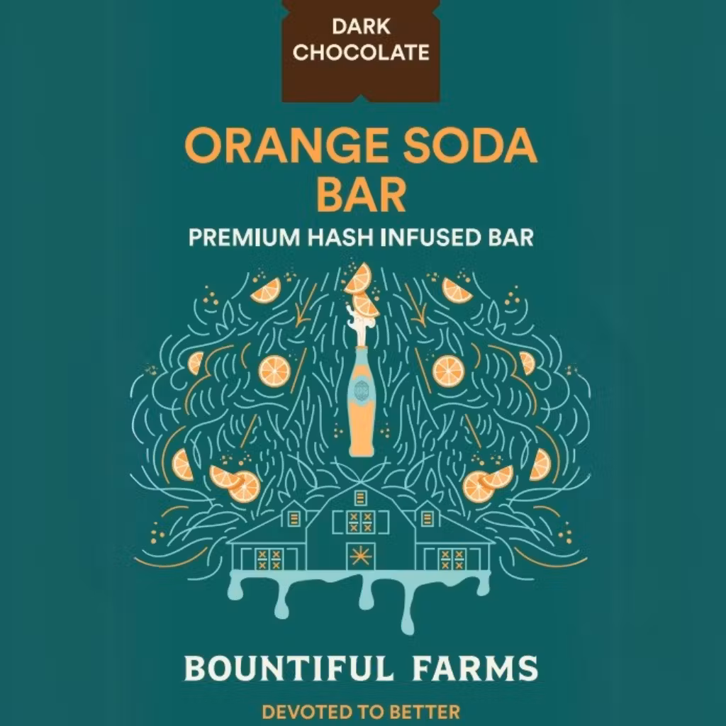Photograph of product: Orange Soda Chocolate Bar | TAX INCLUDED