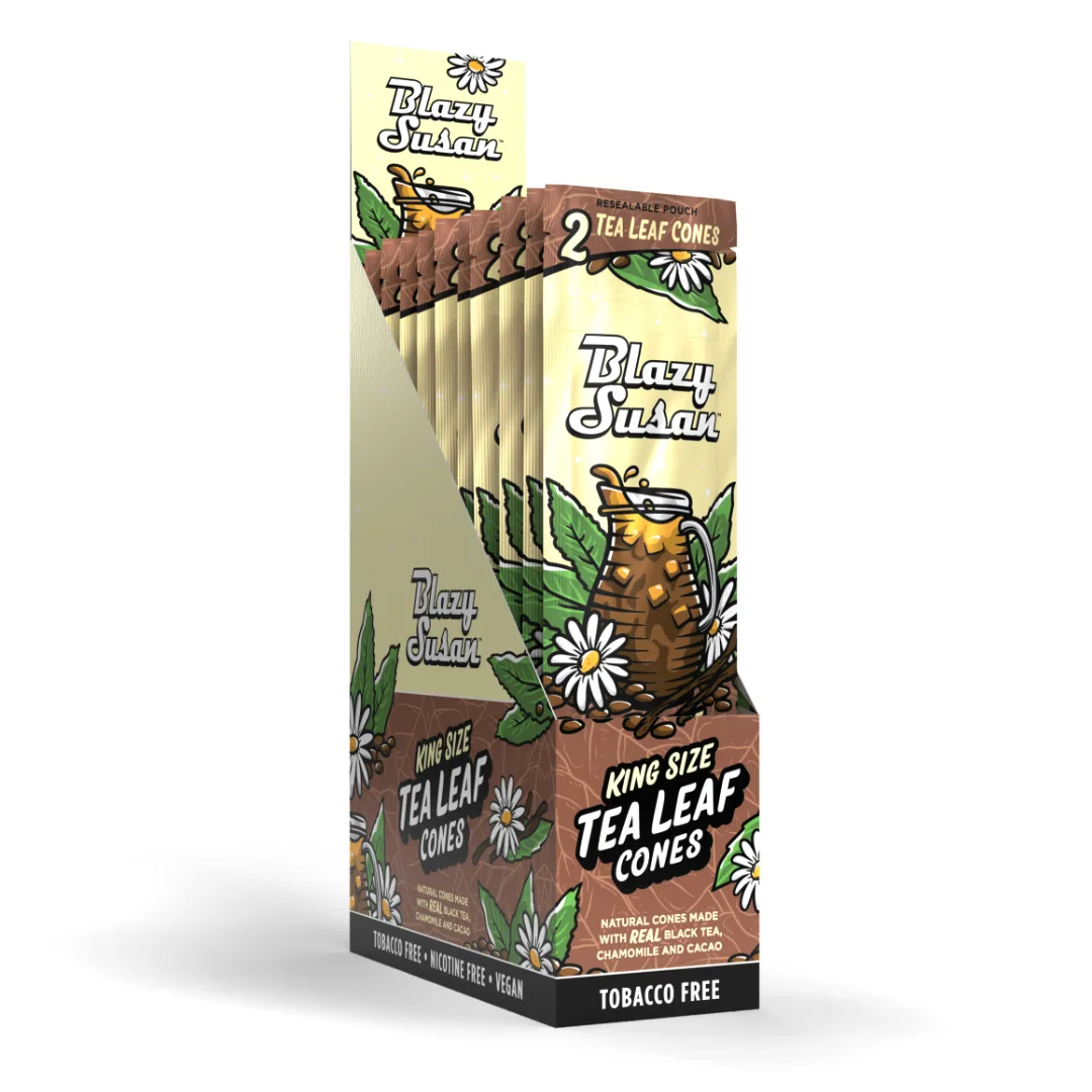 Photograph of product: Blazy Susan | Tea Leaf Cones, 2pk