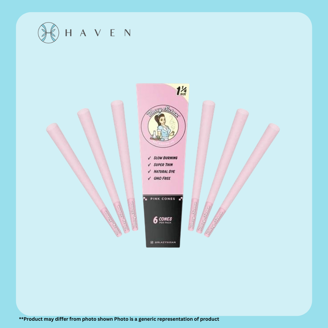 Photograph of product: Blazy Susan 6pk 1 1/4 Size Cones (Pink)