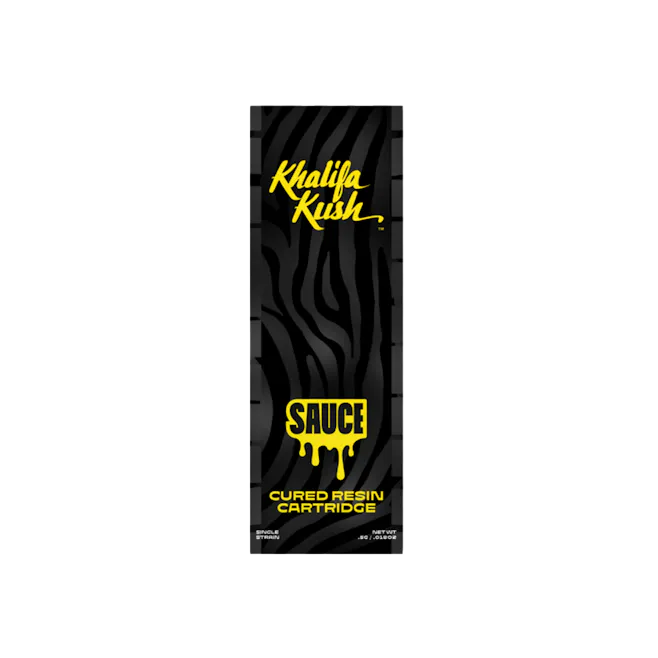 Photograph of product: Khalifa Kush Cured Sauce Cartridge District Oui'd