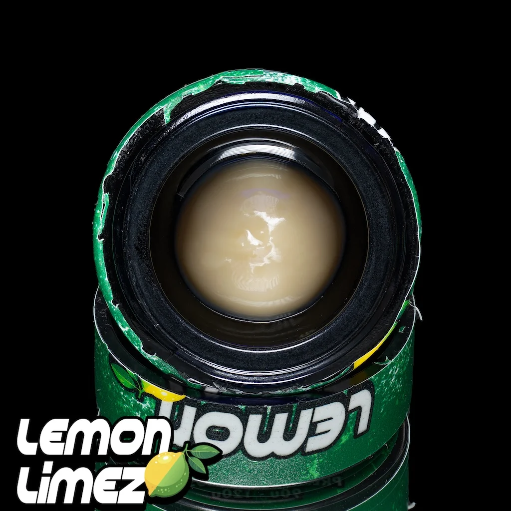 Photograph of product: LEMON LIMEZ | PREMIUM LIVE ROSIN | 1G