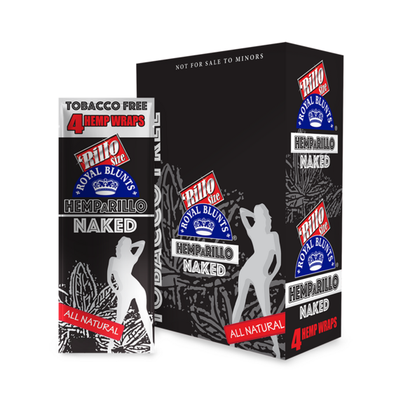 Photograph of product: Royal Blunts Hemparillo Hemp Wraps Naked 4pk $1