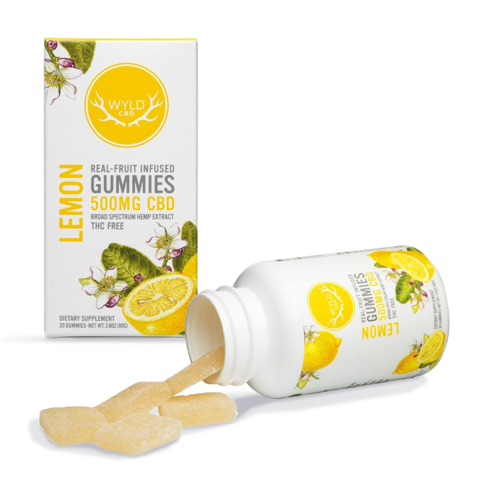 Photograph of product: Lemon Gummies | 500mg